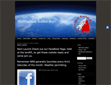 Tablet Screenshot of birminghamrocketboys.com